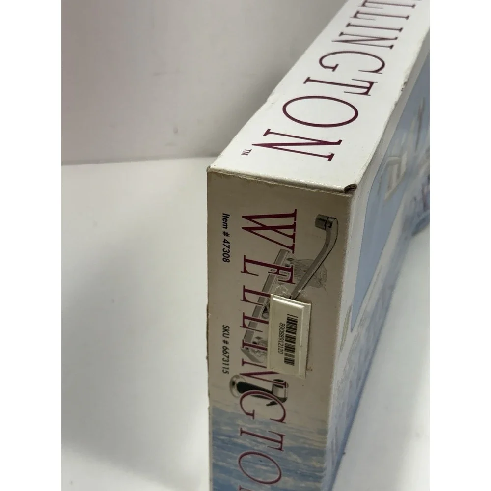 Wellington 47308 Kitchen Faucet 8 Inch Two Handle (Chrome) V2183dt No Spray‎